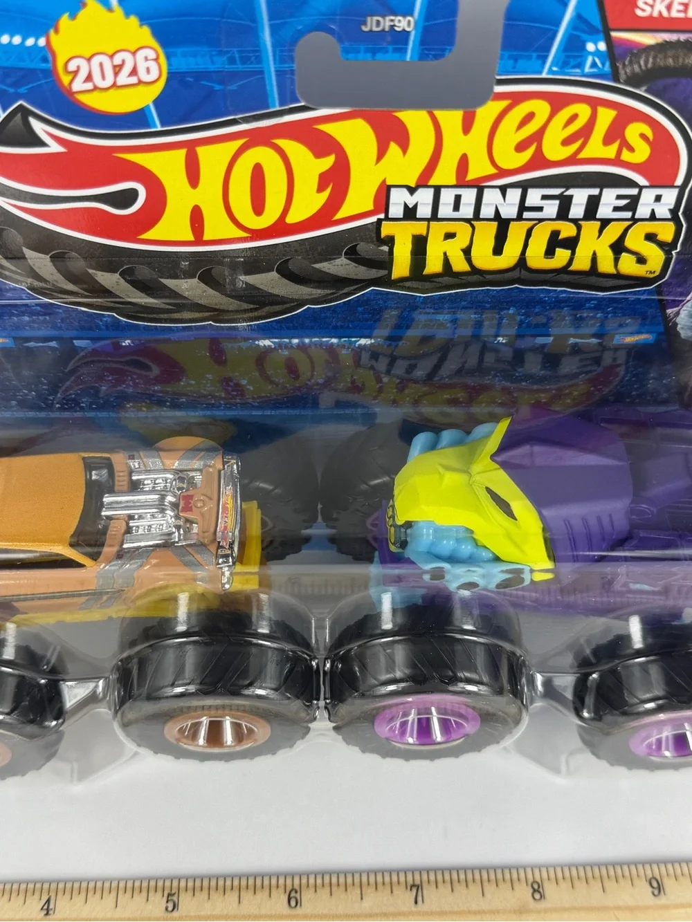 Hot Wheels Monster Trucks NEW He-Man vs Skeletor MOTU Movie Series 2-Pack 2026